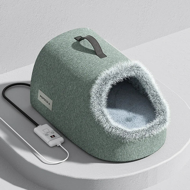 Heated Smart Pet Bed – Temperature-Controlled Comfort for Cats & Dogs